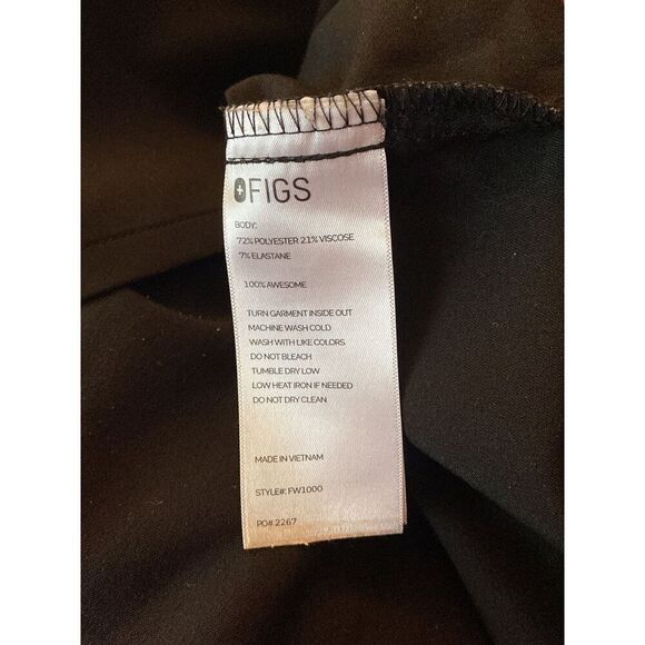 Figs Scrubs Top womens size Large - Picture 2 of 4